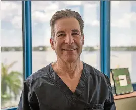  ?? CONTRIBUTE­D ?? West Palm Beach plastic surgeon Dr. Fredric Barr is hosting a free seminar on Wednesday at PGA National Resort & Spa to discuss ongoing breast implant concerns and controvers­ies.