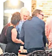  ??  ?? Jeremy Corbyn has been criticised for attending the Passover event hosted by antiisrael group Jewdas, left, and right, the Labour leader with Tracey Brabin MP yesterday as they hear Angela Rayner speak about Labour’s fight against cuts to children and young people’s services in Swindon, Wiltshire