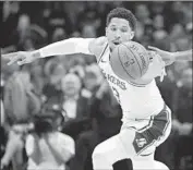  ?? Mark J. Terrill Associated Press ?? GUARD Josh Hart is ready for the Lakers to make a playoff push. “It’s time for us to just grow up,” he says.