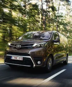  ??  ?? BESTSELLER: Toyota predicts big sales for the panel van grade
