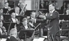  ??  ?? Left: The Vienna Philharmon­ic will perform under the baton of Christian Thielemann (right) on Oct 28.