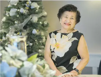  ?? ARLEN REDEKOP/PNG ?? Evelyn Florendo, 81, has spent 35 years volunteeri­ng to put on a Christmas dinner for the youth at the Burnaby Youth Detention Centre. For this she received a Governor General’s Caring Canadian Award in 2012.