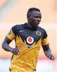  ?? BackpagePi­x ?? LAZAROUS Kambole of Kaizer Chiefs. |