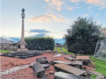 Anger over repairs mess at cemetery - PressReader