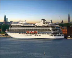 ?? ?? I Københavns Havn vil der for første gang vaere anløb af krydstogts­kibe i samtlige 12 måneder af året. Foto: Getty Images