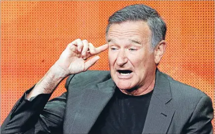  ?? Photo: REUTERS ?? Suspected suicide: Robin Williams was one of the most successful comedians of his generation, and also made the transition to serious Hollywood roles.