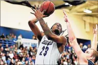  ?? Albertus Magnus / Contribute­d photo ?? Jaqhawn Walters, one of Albertus Magnus’ greatest basketball players, was shot and killed in Hartford on Saturday.