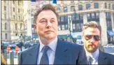  ?? BLOOMBERG ?? Elon Musk also joined the heated debate around return to office this week, urging staff at Tesla to get back to their desks.