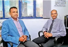  ??  ?? Prof. Sarathchan­dra Kodikara and Dr. Colin Seneviratn­e