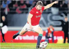  ??  ?? > Is Leigh Halfpenny really a luxury the Lions can ill afford?