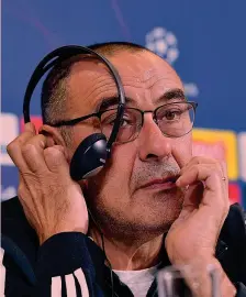  ?? GETTY ?? Il tecnico Maurizio Sarri, 60 anni, non perde in Europa da febbraio 2018