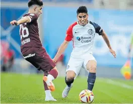  ?? JUAN MANUEL FOGLIA ?? Debut. Poblete hizo su estreno en los de Boedo.