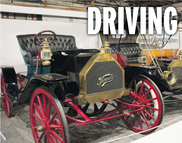  ?? CLAYTON SEAMS ?? If your holiday travels take you anywhere near Oshawa this summer, be sure to check out the Canadian Automotive Museum, which includes this 1908 Kennedy.