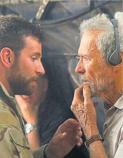  ?? (POP.INQUIRER.NET) ?? “La mula”. En la película, Eastwood está detrás y delante de cámara junto a Bradley Cooper.