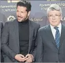  ?? FOTO: PUNTÍ ?? Simeone y Cerezo, buen tándem