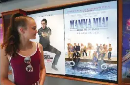  ??  ?? FEIRET DAGEN PÅ KINO: Sunniva Wiik ønsket seg Mamma Mia-billetter til 17-års dagen og gledet seg til filmen.