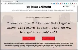  ??  ?? Der Kriminaldi­rektor Huber hat für Privatanwe­nder auch eine gute Nachricht: Ransomware zielt fast nur noch auf Unternehme­n.