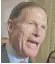  ??  ?? Sen. Richard Blumenthal