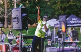  ?? CREDIT: AYO BANJO ?? Community organizer Ayo Banjo is hosting the second Santa Cruz Cookout at San Lorenzo Park Saturday afternoon. The event will feature music, food and activities that are suitable for the whole family.