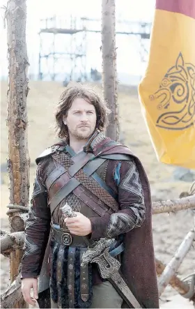  ??  ?? En Inglaterra se está filmando “Beowulf”, una producción del canal ITV basada en el antiguo poema del mismo nombre sobre un guerrero que lucha contra criaturas míticas.