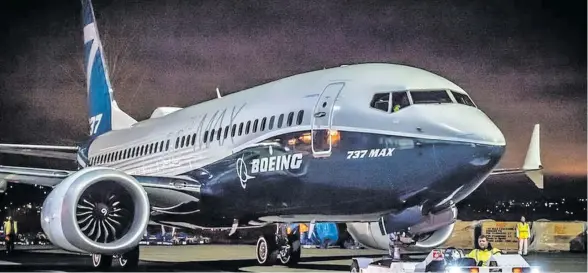  ??  ?? FAA Administra­tor Steve Dickson will pilot the Boeing 737 MAX tomorrow.