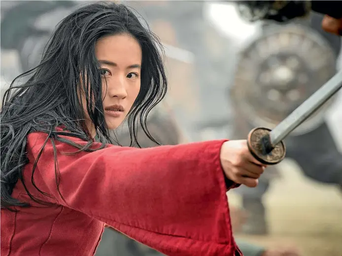  ??  ?? Liu Yifei, a 32-year-old actress and star in her native China, was selected to play the lead role.