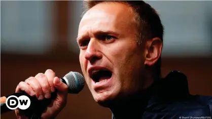  ??  ?? Government critic Alexei Navalny has proven to be a thorn in Russian President Vladimir Putin's side