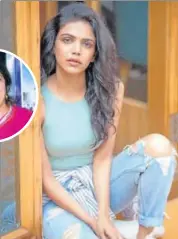  ??  ?? Shriya Pilgaonkar is shooting for Gurinder Chadha’s (inset) British TV series