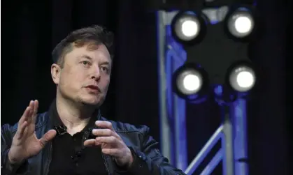  ?? Photograph: Susan Walsh/AP ?? Elon Musk’s deposition was originally scheduled for this week.