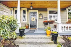  ?? Picture: THINKSTOCK ?? OPEN HOUSE: The front door and entrance to your home makes a lasting impression on potential buyers.