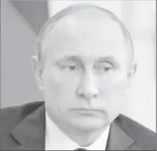  ??  ?? Vladimir Putin