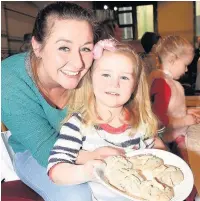  ??  ?? ●●A children’s cookery class hosted by Little Hens Activity Centre in Milnrow was a popular attraction with youngsters