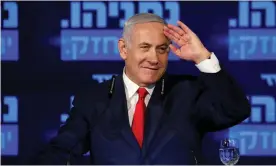  ??  ?? Benjamin Netanyahu has gone a big step further towards the contentiou­s biblical idea of ‘Greater Israel’. Photograph: Amir Cohen/Reuters