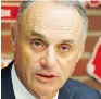  ??  ?? Rob Manfred