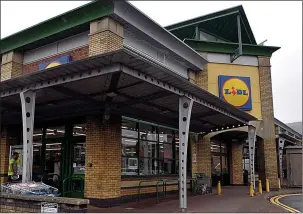  ??  ?? Pledge... Lidl will open 50 to 60 new UK stores and invest heavily in London