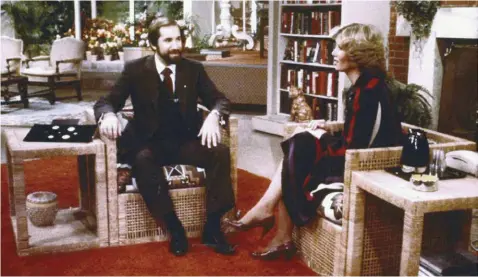  ?? Good Morning America. ?? Donald H. Kagin (left) in 1980 with Joan Lunden on