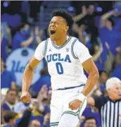  ?? Ringo H.W. Chiu Associated Press ?? JAYLEN CLARK was hurt in Saturday’s win but the Bruins look strong enough to withstand his absence.