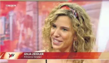  ?? RTL ?? «Ich war extrem egoistisch»: Anja Zeidler sprach bei «Stern TV» über ihre Doping-Vergangenh­eit.