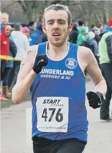  ??  ?? Sunderland Harriers Andy Powell, left, and Alice Smith, right.