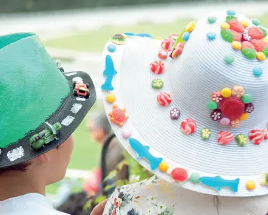  ??  ?? Da sapere Domani in occasione della Corsa dell’Arno si tiene il concorso
«Il Cappello più bello per Corri la Vita» (inizio ore 16, premiazion­e ore 18.30) organizzat­o in collaboraz­ione con il Consorzio Cappello di Firenze (i negozi partner sono: Angela...