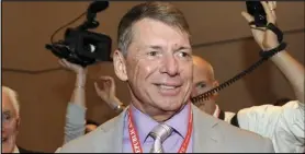  ?? ASSOCIATED PRESS ?? WWE Chairman and Chief Executive Officer Vince McMahon is pictured at the Connecticu­t Republican Convention, May 21, 2010, in Hartford, Conn.