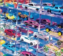  ?? Mark Lennihan
Associated Press ?? A CASE of HotWheels is displayed in the Mattel showroom at the North American Internatio­nal Toy Fair in New York.