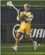  ?? MLL / Contribute­d photo ?? Will Sands in action in the Connecticu­t Hammerhead­s first game in Major League Lacrosse on Saturday night.