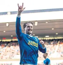  ?? ?? ACTION-PACKED: Scott Wright celebrates giving Rangers the lead before, left, James Tavernier doubles their advantage and, top, Ross County players are deflated after Fashion Sakala scores.