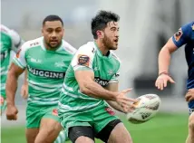  ?? GETTY IMAGES ?? Manawatu’s Nehe Milner-Skudder offloads against Otago yesterday.