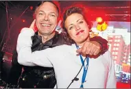  ??  ?? Superstar DJS Annie Mac and Pete Tong