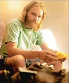  ?? JACKSON LEE DAVIS/AMC ?? Wyatt Russell stars as a rootless surfer dude in AMC’s series, “Lodge 49.” The son of actors Kurt Russell and Goldie Hawn, Russell has heeded their simple advice about acting: “Learn your lines. Show up on time. And don’t be a jerk.”