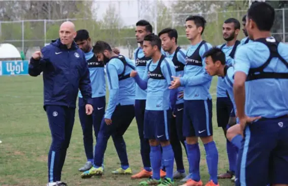  ??  ?? Stephen Constantin­e (left) is aware of the tough task that awaits the Indian football team.