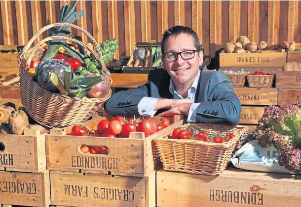  ?? ?? NEW CHALLENGE: Scotland Food & Drink chief executive James Withers is moving on, but remains in post for now to aid the search for a successor.