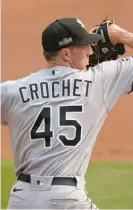  ?? GETTY IMAGES ?? The Sox drafted Garrett Crochet, 21, in June and summoned him to the majors in September.